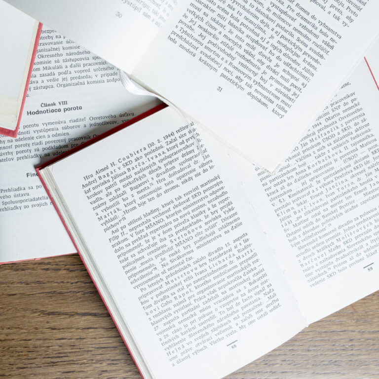 From nice opened books